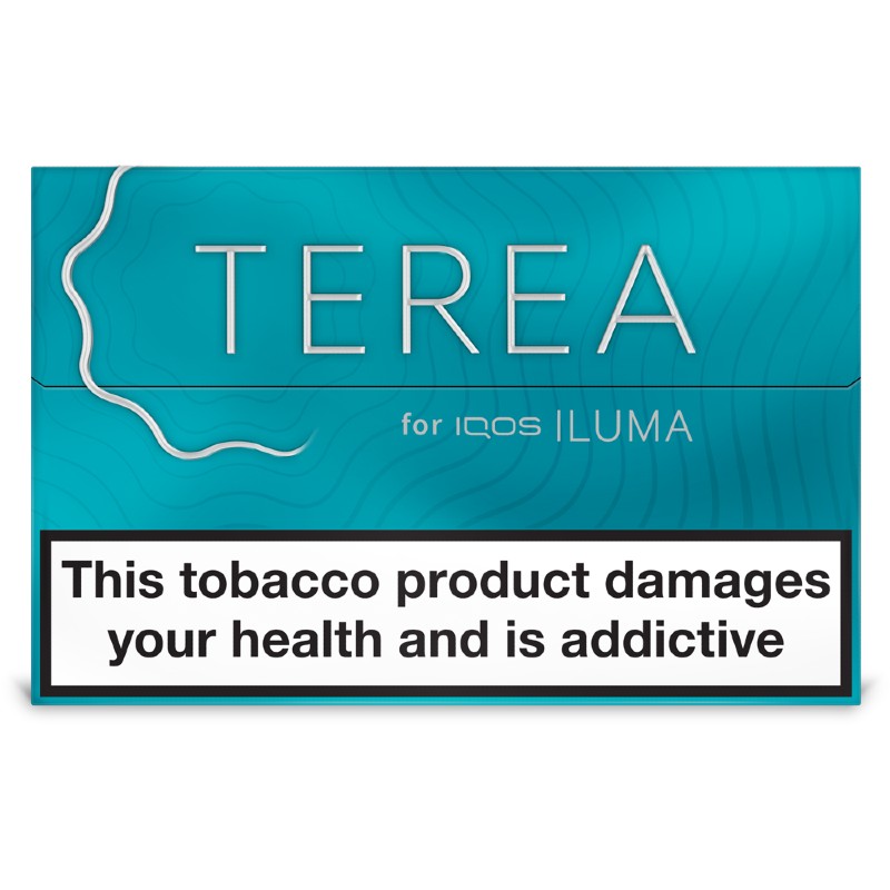 TEREA Turquoise Tobacco Sticks for the IQOS Iluma Device (Pack of 20)